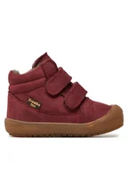 Buty dla dziewczynek - Froddo Trzewiki Olie Wool Tex G2110138-8 M Czerwony - miniaturka - grafika 1