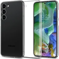 Etui i futerały do telefonów - Spigen Etui AirSkin do Samsung Galaxy S23+ Przezroczysty - miniaturka - grafika 1