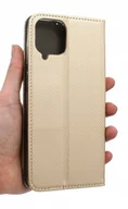 Etui i futerały do telefonów - Etui do Samsung Galaxy M33 5G Smart Magnet złote Pokrowiec Case Obudowa ochronna - miniaturka - grafika 1