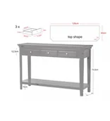 Konsole i sekretarzyki - Cesena CE012 Konsola - miniaturka - grafika 1