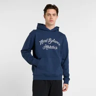 Bluzy męskie - Bluza męska New Balance MT51935NNY granatowa - miniaturka - grafika 1