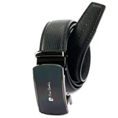 Paski - męski pasek z prawdziwej skóry Pierre Cardin 657 HY09 - miniaturka - grafika 1