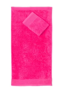 Faro Ręcznik AQUA 70x140 Frotte Różowy 500g WYPRZEDAŻ FAO037 - Ręczniki - miniaturka - grafika 1
