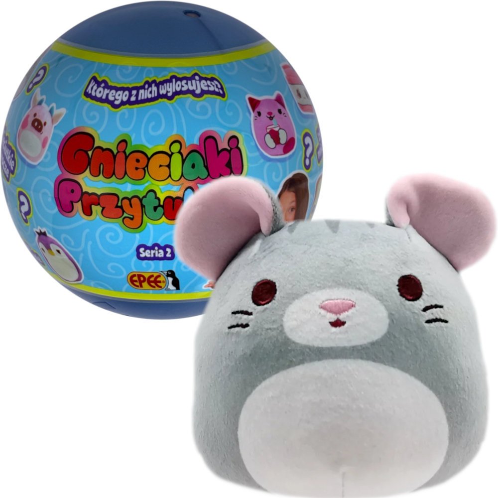 GNIECIAKI PRZYTULAKI SERIA 2 MIĘKKA MASKOTKA PLUSZ KULA NIESPODZIANKA EPEE