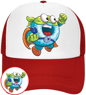 CZAPKA Z DASZKIEM SUPER ZINGS DLA DZIECI LATO - Czapki i chusty sportowe męskie - miniaturka - grafika 1