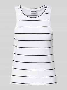 Top ze wzorem w paski model ‘MAYA’ - Koszulki i topy damskie - miniaturka - grafika 1