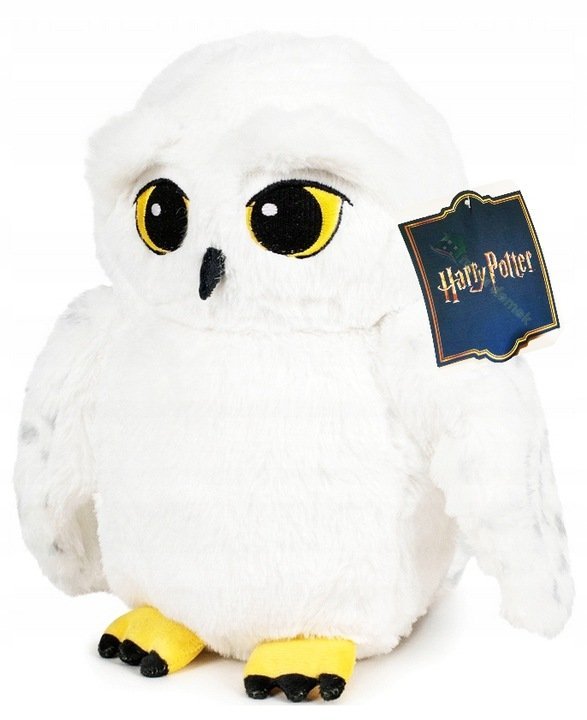 Harry Potter Oryginalna Sowa Hedwiga 16 Cm Puchata Maskotka na Licencji