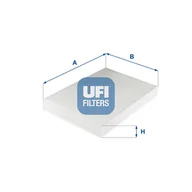 Filtry kabinowe - Filtr, wentylacja przestrzeni pasażerskiej UFI Filtry 53.314.00 - miniaturka - grafika 1