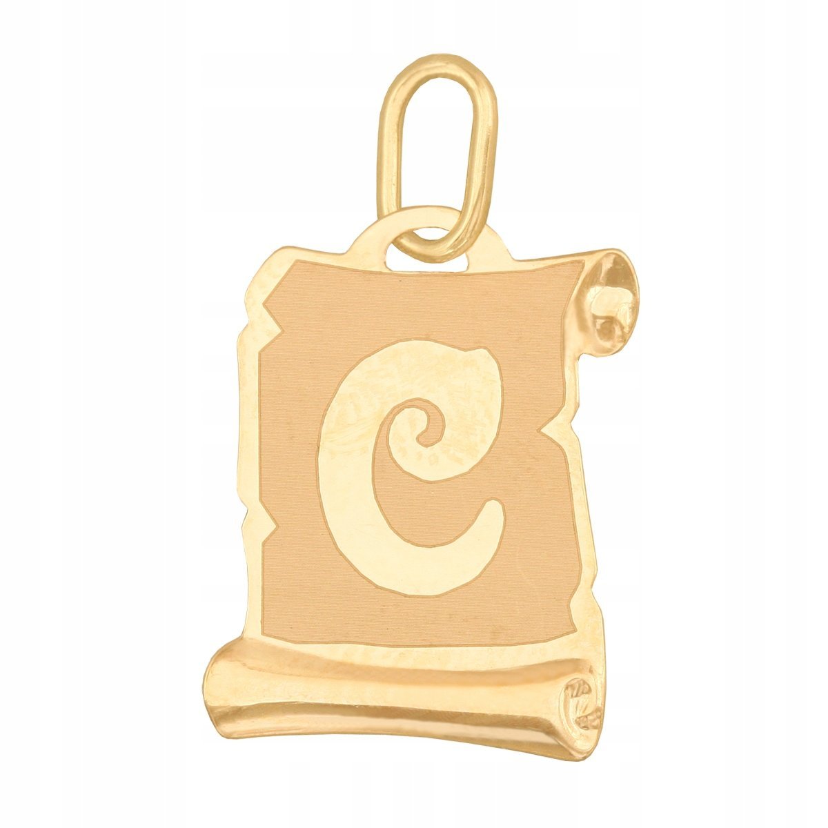 Złota Zawieszka Literka Papirus 585 0.50 g