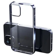 Etui i futerały do telefonów - ROCK Etui ROCK Hybrid do iPhone 12 Mini Niebieski - miniaturka - grafika 1