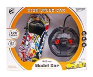 Zabawki zdalnie sterowane - Samochód sportowy ze światłami  zdalnie sterowany - miniaturka - grafika 1