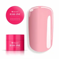 Żele do paznokci - Gel Base One Dark French Pink 50g Żel do Paznokci Samopoziomujący Budujący - miniaturka - grafika 1