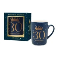 Kubki - Kubek The Crown-30M granatowy - kubek - miniaturka - grafika 1