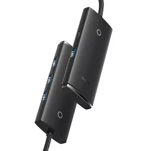 HUB USB  4-portowy  USB-C 25CM (25CM) - Huby USB - miniaturka - grafika 3