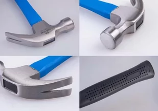 MŁOTEK STOLARSKI Z TRZONKIEM Z WŁOKNA SZKLANEGO 680g King Tony - Nożyce i noże - miniaturka - grafika 3