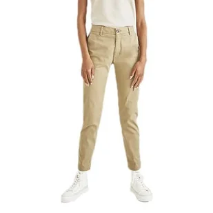 Dockers Weekend Chino Skinny Spodnie Damskie Casual, Złoto zbiorów, 24 - Spodnie damskie - miniaturka - grafika 1