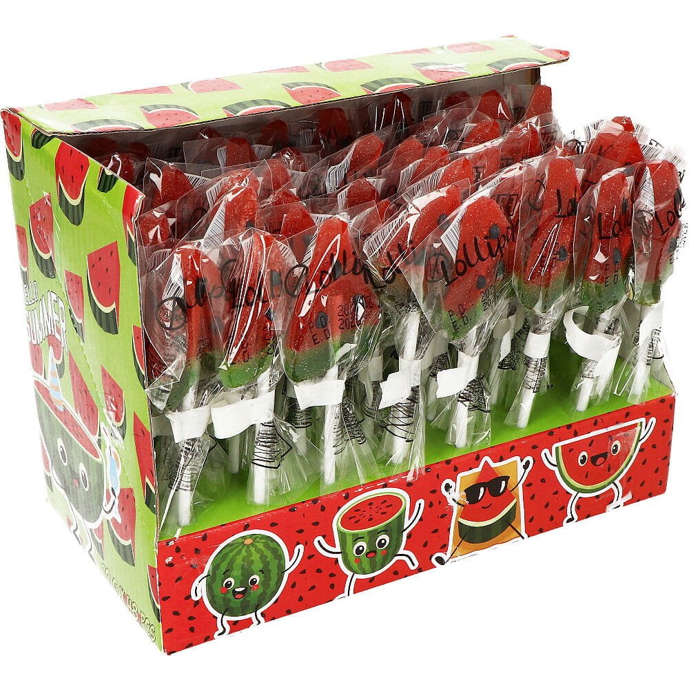 JELLY POP LIZAK ARBUZ WATERMELON (10G) 48SZT