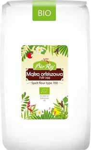 Bio Raj MĄKA ORKISZOWA BIAŁA TYP 700 BIO 1 kg - - Mąka - miniaturka - grafika 1