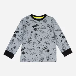 Bluzki dla chłopców - Koszulka z długim rękawem dla dzieci Chicco 09031394000000-096 110 cm Szary (8059609251285) - grafika 1