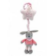 Pozytywki dla dzieci - Pozytywka króliczek różowy 38cm - Tulilo - miniaturka - grafika 1