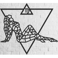 Puzzle - Drewniane Puzzle 3D - Dekoracja Ścienna Panna Ewa Eco-Wood-Art - miniaturka - grafika 1