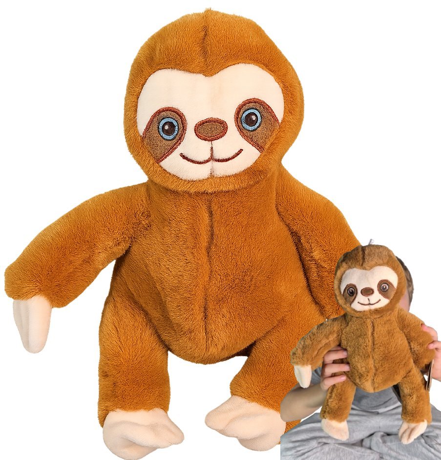 Maskotka Pluszowa Leniwiec Przytulanka Pluszak ZOO leniwce