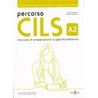 Książki do nauki języka włoskiego - Percorso CILS A2 + online - miniaturka - grafika 1