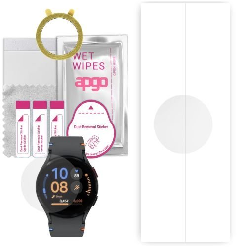 1x folia hydrożelowa ochronna do Samsung Galaxy Watch FE (40mm) - apgo Smartwatch Hydrogel Protection Ochrona na ekran smartwatcha