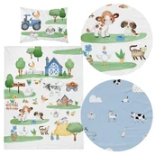 Pościel dla dzieci - Pościel 90 x 120 Bawełna Dziecięca Maya Mo 4999B - miniaturka - grafika 1