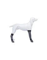 Ubranka dla psów - Trixie Skarpetka ochronna silikon M 8 cm/35 cm szara - miniaturka - grafika 1