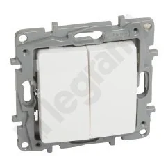 Legrand Niloe Łącznik świecznikowy biały 764505 764505 - Wyłączniki światła i elektryczne - miniaturka - grafika 3