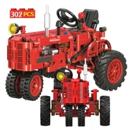 Klocki - Klocki TRAKTOR CIĄGNIK ROLNICZY KLASYK URSUS 302-klockI - miniaturka - grafika 1
