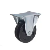 Meble modułowe i akcesoria - Kółko meblowe Ø40 mm x 20 kg płyta stała ANDPOL - miniaturka - grafika 1