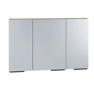 Szafki łazienkowe - Szafka łazienkowa wisząca z lustrem Devo Vena Arte 2.0 110 cm oak endgrain classic synchro VA2-SWL3D110-F108L09 - miniaturka - grafika 1