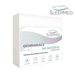 Ochraniacz na materac SLEEPMED - 100% bawełny, Rozmiar - 100x200 WYPRZEDAŻ, WYSYŁKA GRATIS, 603-671-572 - Pokrowce na materace - miniaturka - grafika 1