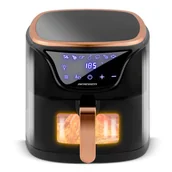 Frytkownice - Bestron BD-652 czarno-złota - miniaturka - grafika 1