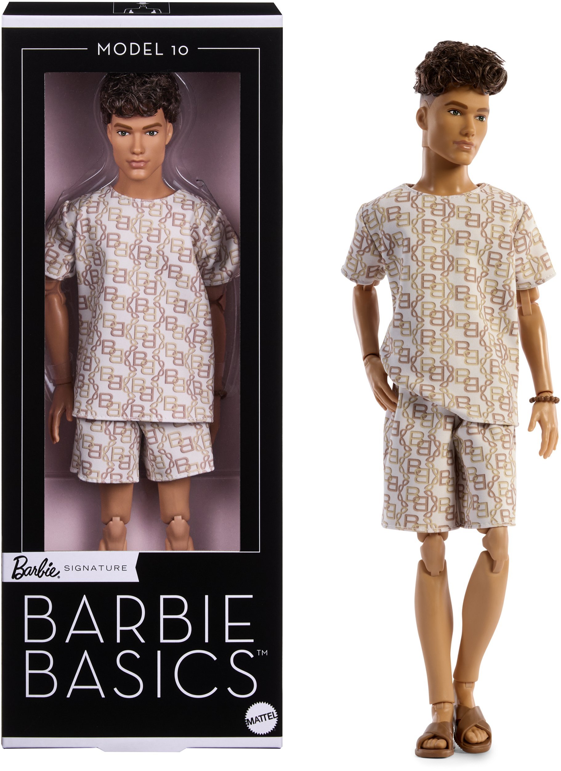 Lalka Barbie Mattel Basics Ken - Lalka kolekcjonerska 10 JJX29