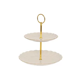 Patera dwupoziomowa Nuova R2S Royale szary kod: 1284 WAGR - Tace i patery - miniaturka - grafika 1