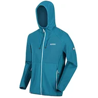 Kurtki męskie - Regatta Męska kurtka Terota'Mid Weight Extol Stretch z kapturem Prążkowany polar, olimpijski morski/Gulfstream, XL - miniaturka - grafika 1