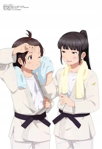 Plakat Anime Ippon again! IPPON_004 A1+ (custom)