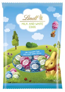 Lindt Gold Bunny Czekoladowe jajeczka 90g - Bombonierki i czekoladki - miniaturka - grafika 1