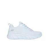 Buty trekkingowe damskie - Buty sportowe sneakersy damskie Skechers Bobs niebieskie - miniaturka - grafika 1