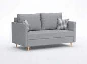 Sofy i kanapy - Kanapa sofa wersalka HORTEN skandynawska 2 osobowa - miniaturka - grafika 1