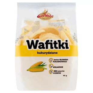 Eurowafel Wafitki kukurydziane 45 g - Pieczywo chrupkie - miniaturka - grafika 1