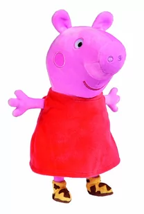 Simba Toys Świnka Peppa Maskotka pluszowa Peppa z dźwiękiem - Maskotki i pluszaki - miniaturka - grafika 2