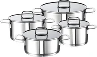 Zestawy garnków i patelni - ROHE TOM Nimm-4 Tom, Zestaw garnków 4 elementowy, indukcja 253421-04 - miniaturka - grafika 1