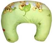 Poduszki do karmienia - Rogal poduszka fasolka dziecięca do karmienia BAWEŁNA - Pszczółki - miniaturka - grafika 1