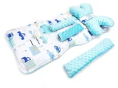 Akcesoria do wózków - Kerstin Wkładka Do Wózka Pałąk Minky Spacerówki - miniaturka - grafika 1