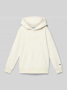 Bluza o kroju regular fit z kapturem i wyhaftowanym logo model ‘Icons’ - Swetry dla chłopców - miniaturka - grafika 1