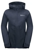 Kurtki i płaszcze dla chłopców - Jack Wolfskin Unisex Stormy Point Jacket, Night Blue, 176 (DE) - miniaturka - grafika 1